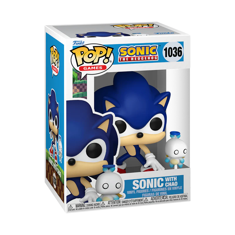 SONIC WITH CHAO - SONIC THE HEDGEHOG