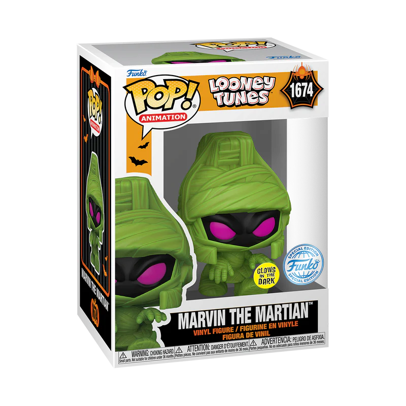 MARVIN THE MARTIAN (MUMMY) (GLOW) - LOONEY TUNES