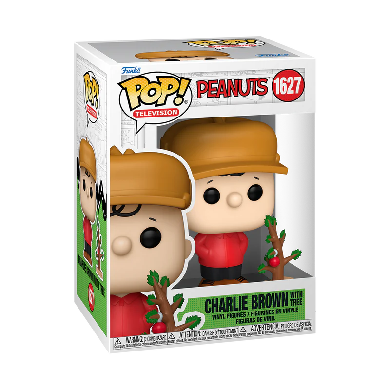 CHARLIE BROWN WITH TREE - PEANUTS