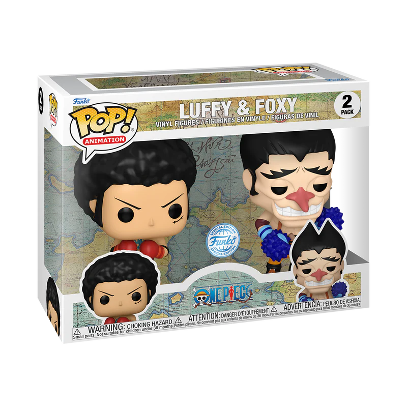 LUFFY AND FOXY - ONE PIECE