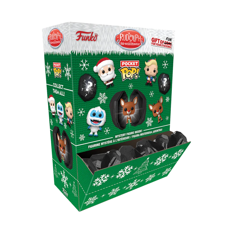 RUDOLPH THE RED-NOSED REINDEER MYSTERY POCKET POP! COAL