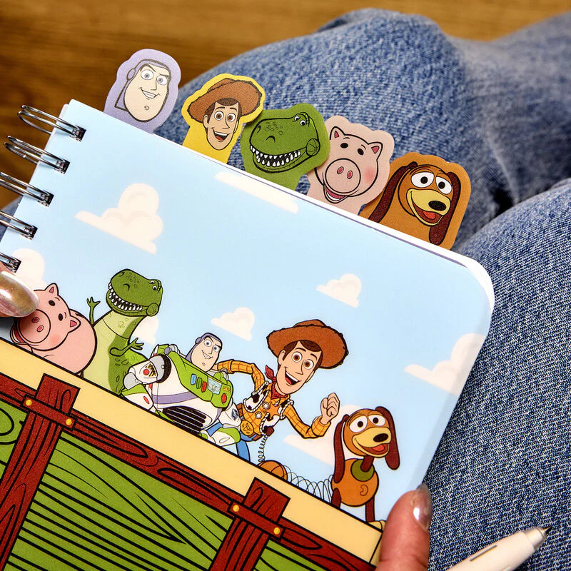 TOY STORY TOY BOX TAB NOTEBOOK - PIXAR