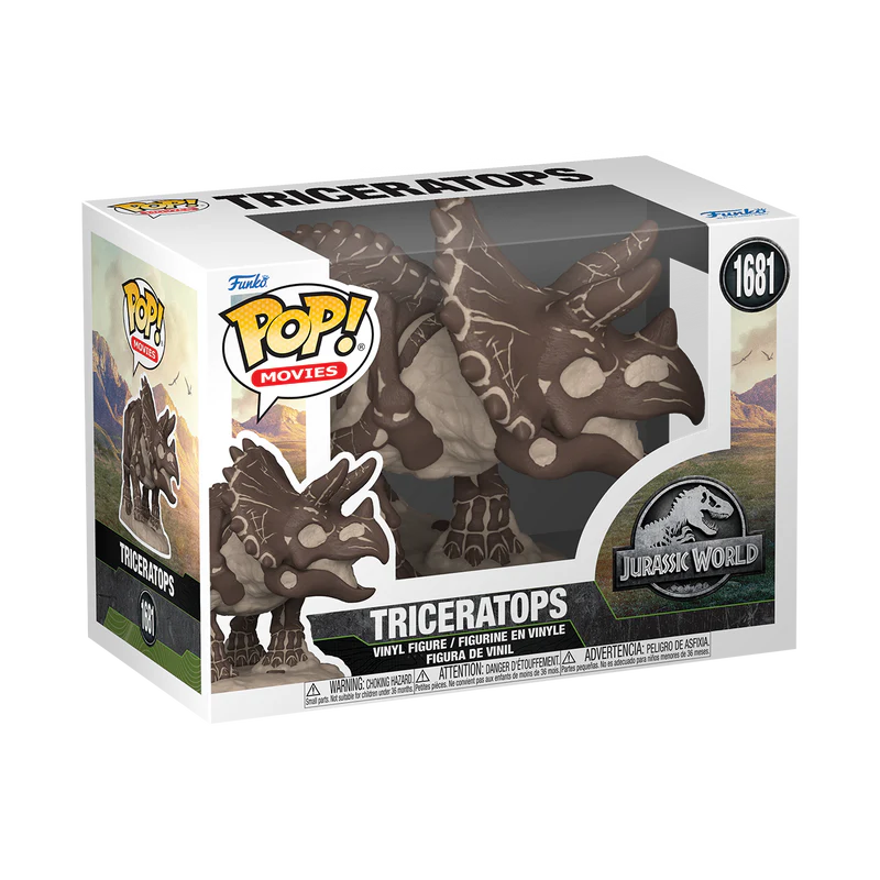 TRICERATOPS (FOSSIL) - JURASSIC WORLD