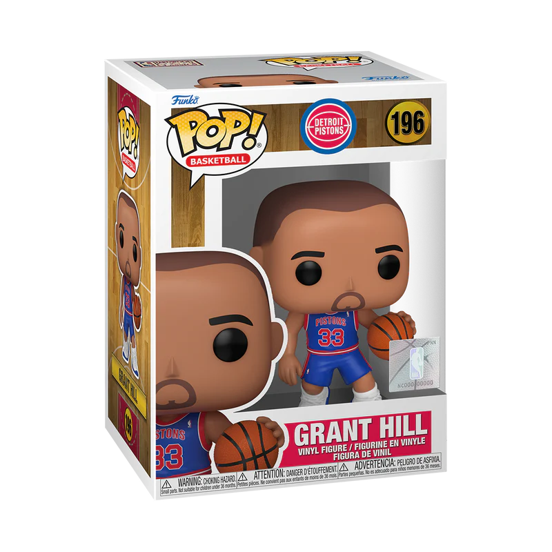 GRANT HILL (ROOKIE SEASON) - NBA: PISTONS