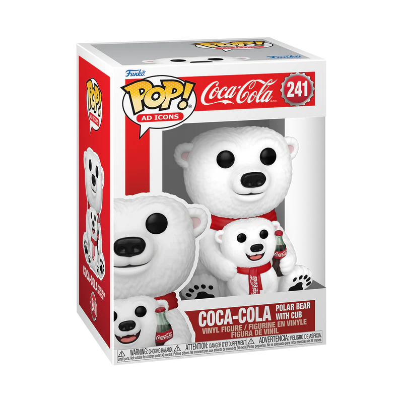 COCA-COLA POLAR BEAR WITH CUB