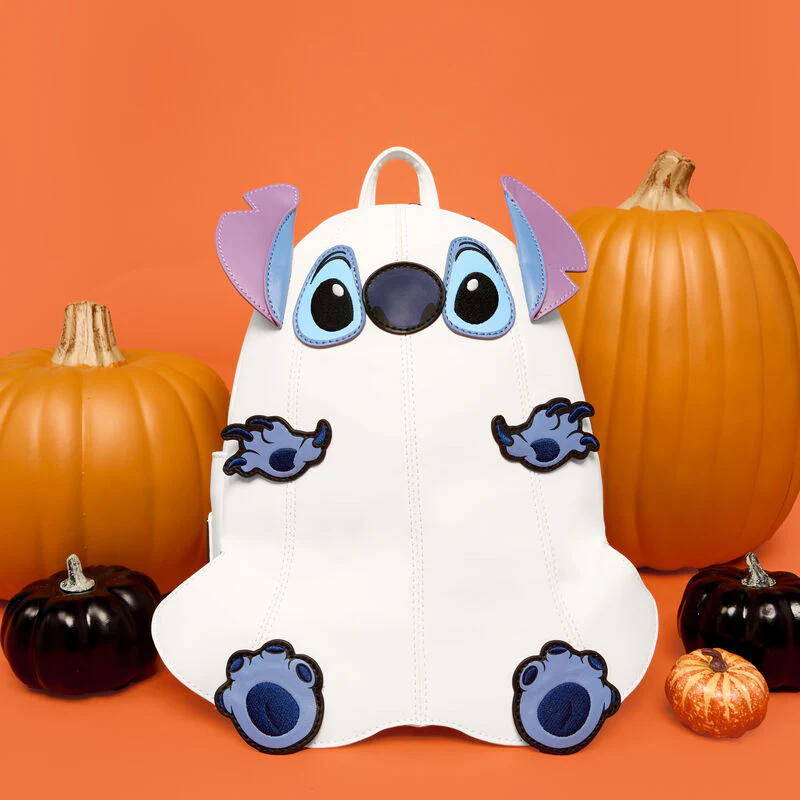 STITCH GHOST COSPLAY MINI BACKPACK - LILO & STITCH