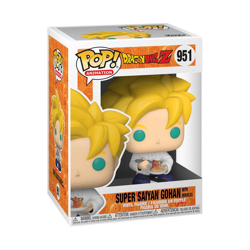 SUPER SAIYAN GOHAN WITH NOODLES - DRAGON BALL Z