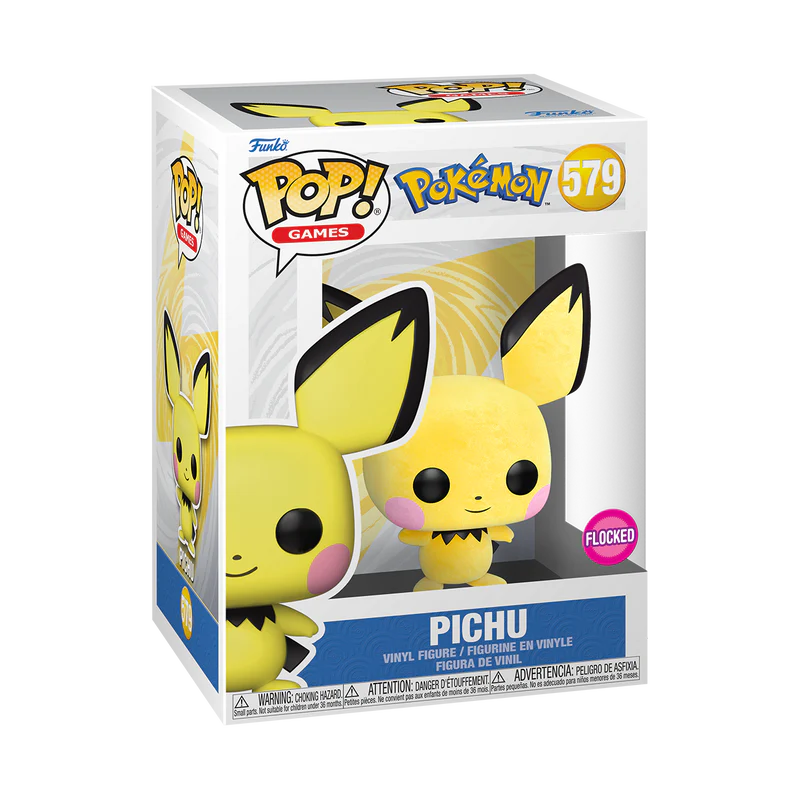 PICHU (FLOCKED) - POKÉMON