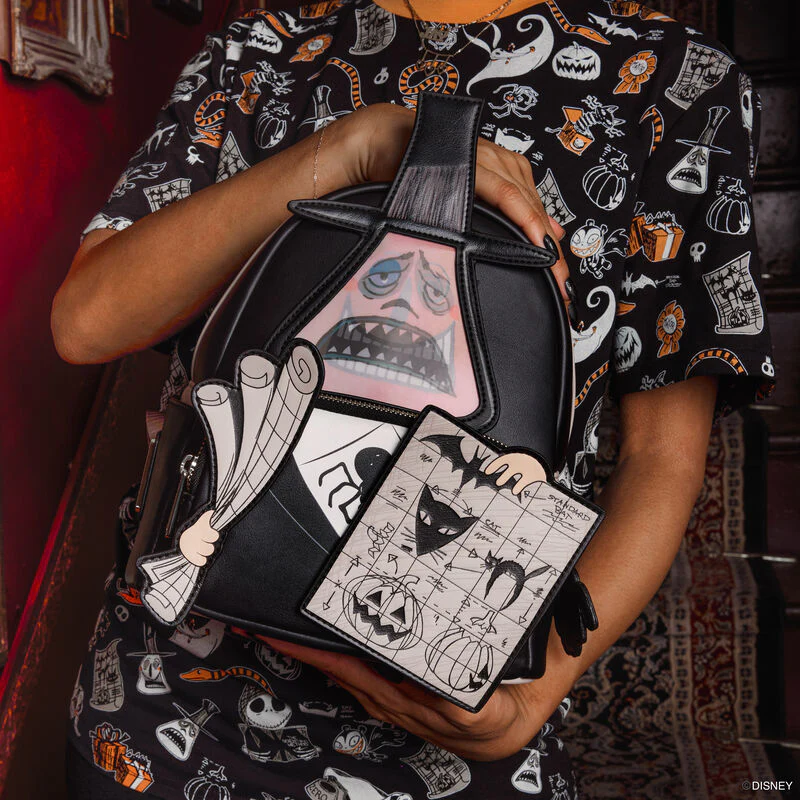 MAYOR WITH HALLOWEEN PLANS COSPLAY MINI BACKPACK - THE NIGHTMARE BEFORE CHRISTMAS