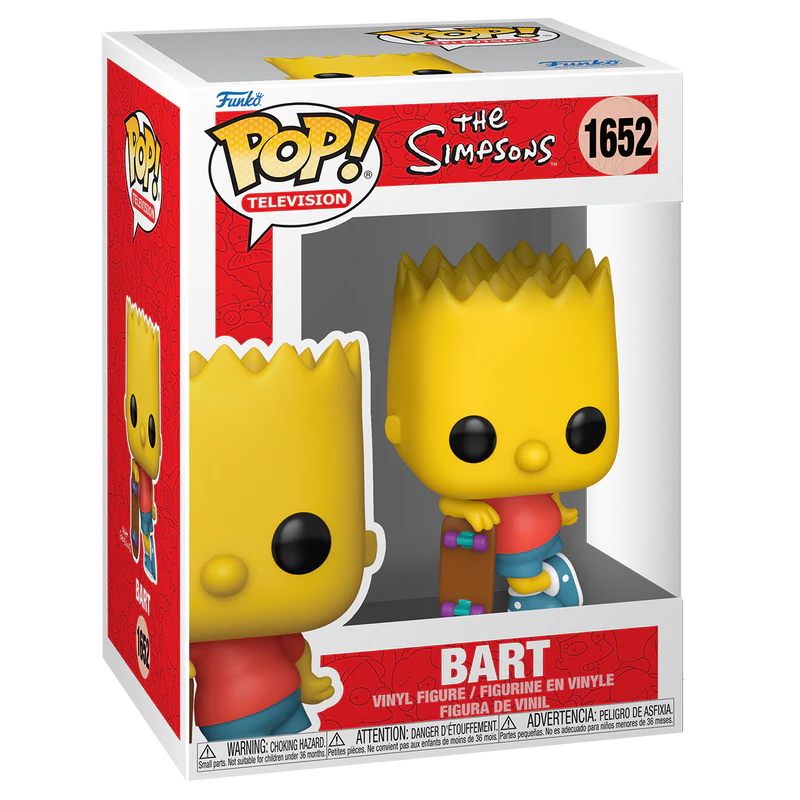 BART WITH SKATEBOARD - THE SIMPSONS