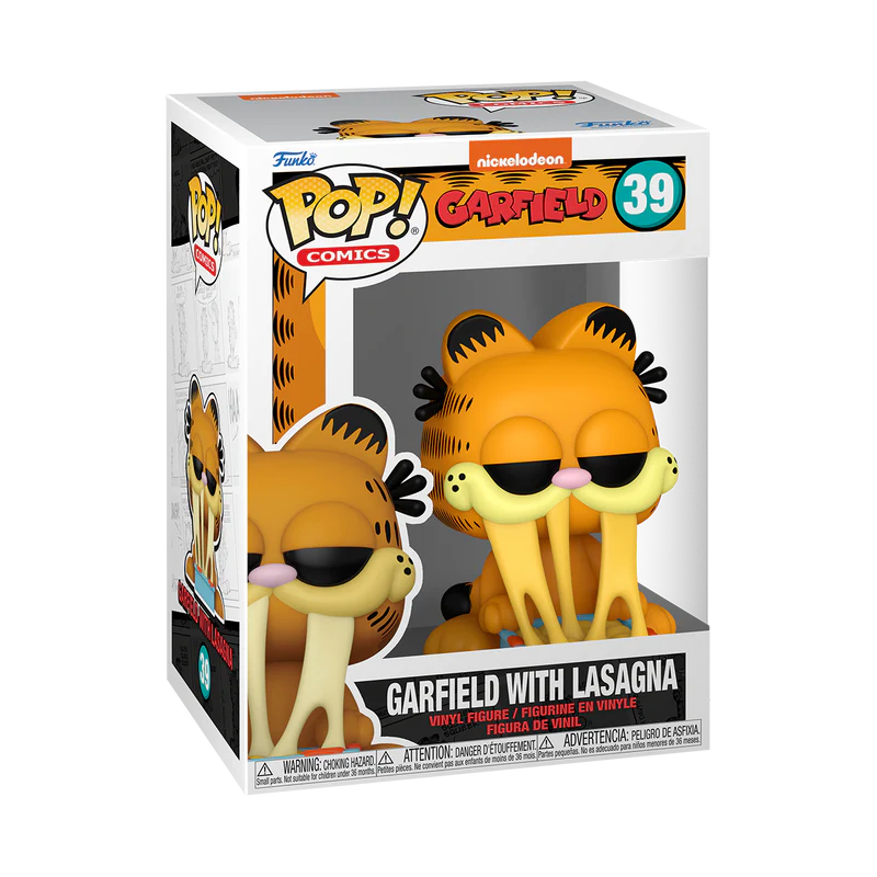 GARFIELD WITH LASAGNA