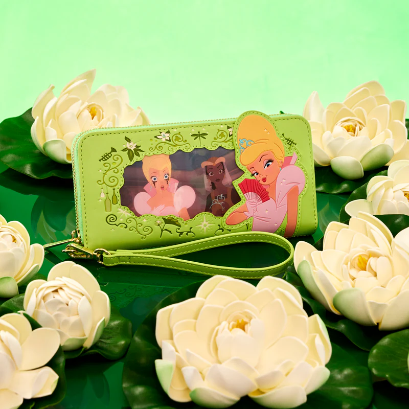 TIANA LENTICULAR ZIP AROUND WRISTLET - PRINCESS AND THE FROG