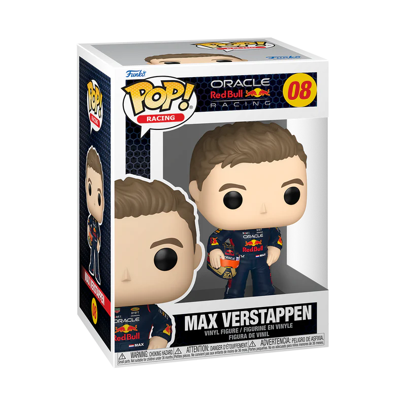 MAX VERSTAPPEN (WITH HELMET) - ORACLE RED BULL RACING