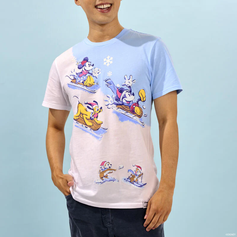 MICKEY AND FRIENDS WINTER WONDERLAND TEE SHIRT - DISNEY