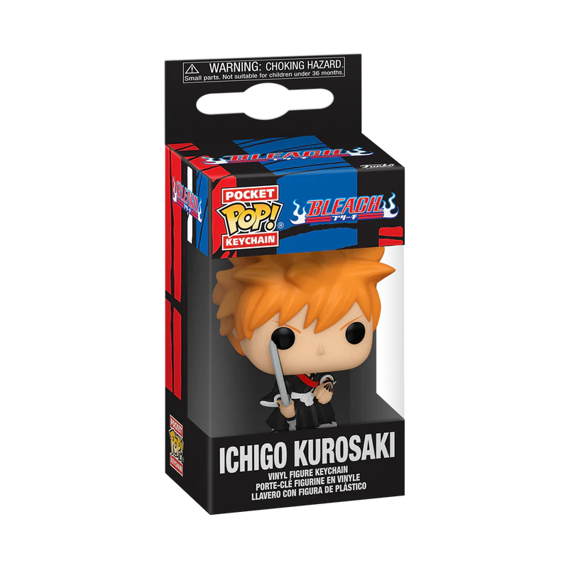 ICHIGO KUROSAKI - BLEACH POP! KEYCHAIN
