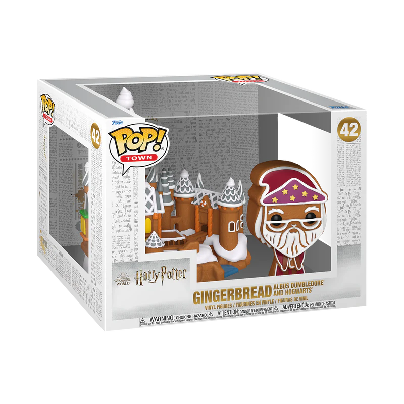 GINGERBREAD ALBUS DUMBLEDORE AND HOGWARTS - HARRY POTTER