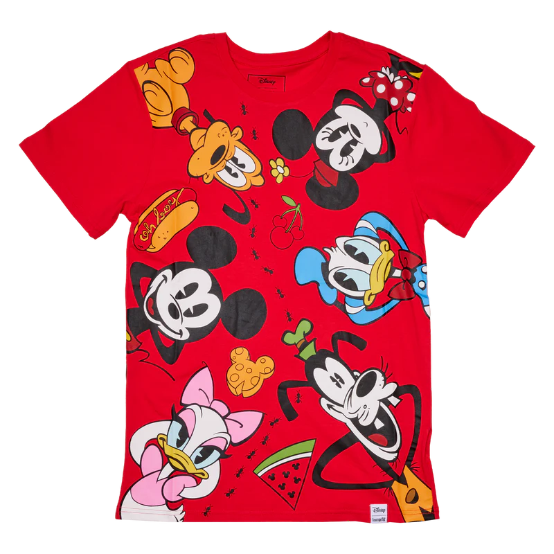 MICKEY AND FRIENDS PICNIC UNISEX TEE - DISNEY