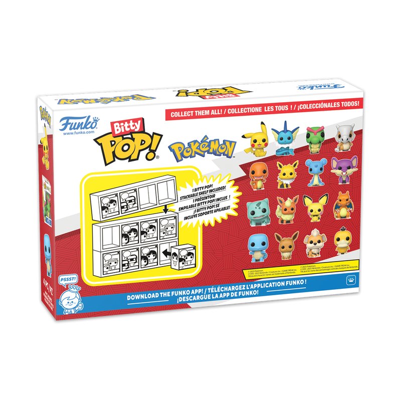 Bitty Pop! Pokémon 4-Pack Series 3