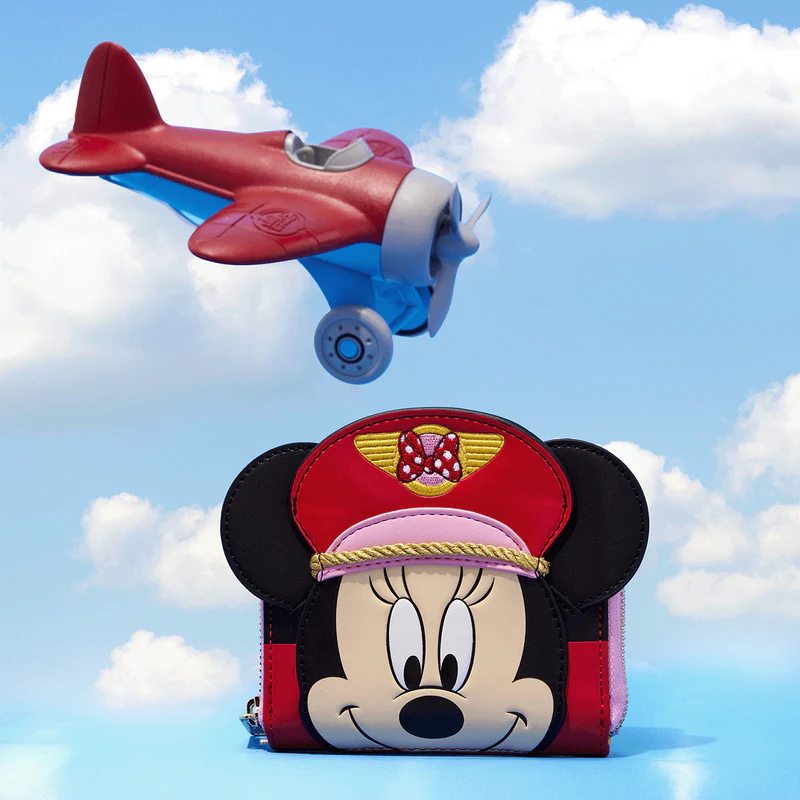 MINNIE MOUSE FLIGHT ATTENDANT/PILOT WALLET - DISNEY