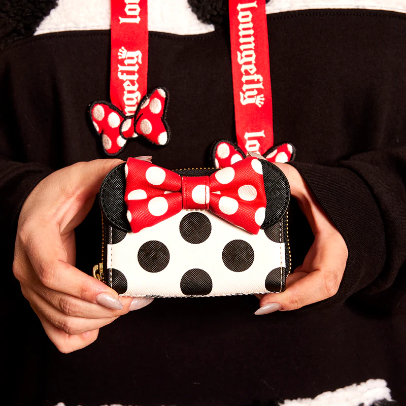 MINNIE ROCKS THE DOTS ACCORDION CARD HOLDER - DISNEY