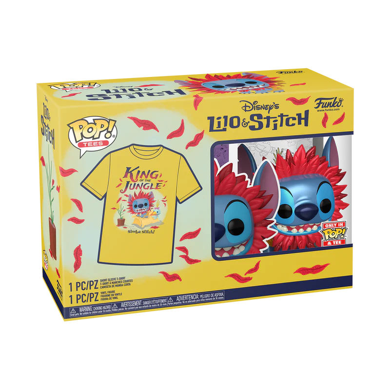 SIMBA STITCH - DISNEY POP! AND TEE