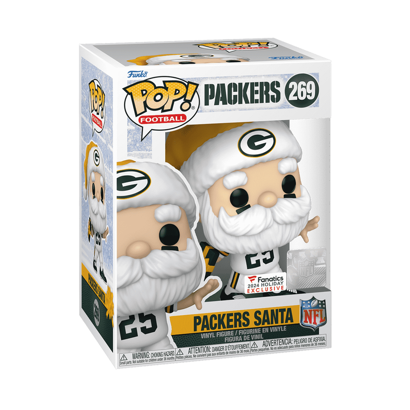 Pop! Packers Santa (Throwing)