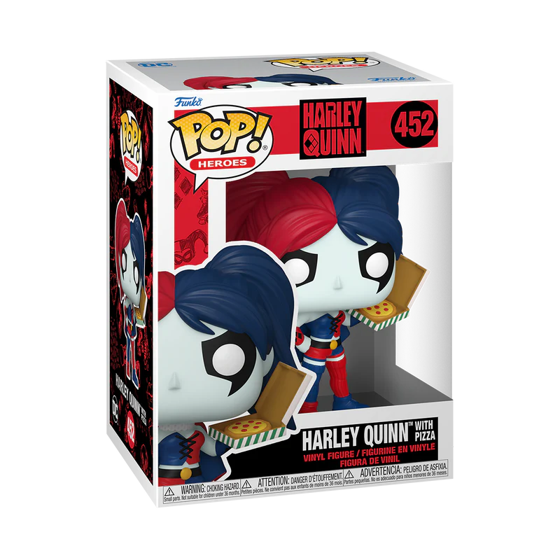 HARLEY QUINN WITH PIZZA