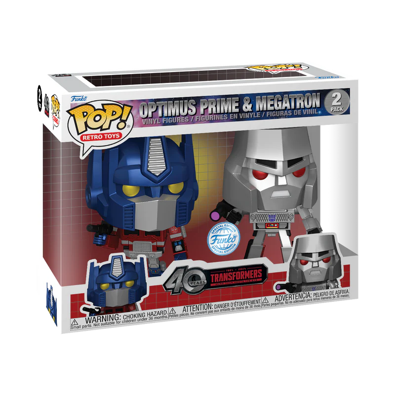 OPTIMUS PRIME AND MEGATRON - TRANSFORMERS (GEN 1)