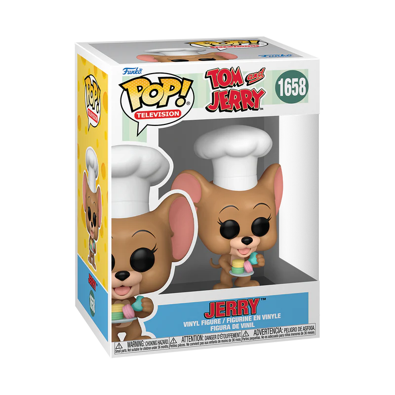 JERRY WITH MACAROONS - TOM AND JERRY