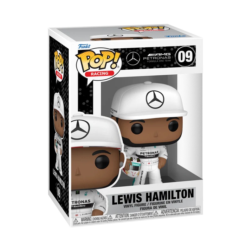 LEWIS HAMILTON (WITH HELMET) - MERCEDES-AMG PETRONAS FORMULA ONE TEAM