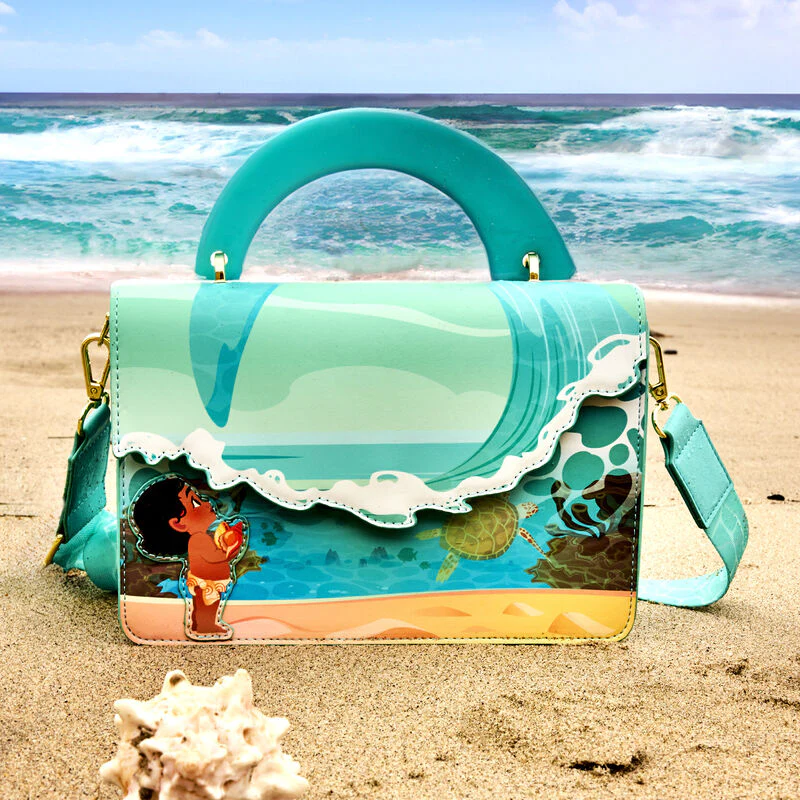 MOANA OCEAN WAVE HANDLE CROSSBODY BAG - DISNEY