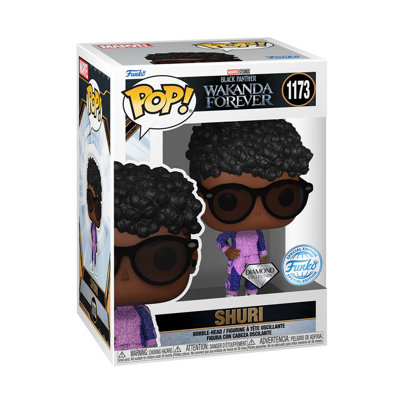 SHURI IN PURPLE SUIT (DIAMOND) - BLACK PANTHER: WAKANDA FOREVER