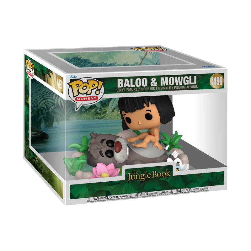 BALOO AND MOWGLI - THE JUNGLE BOOK