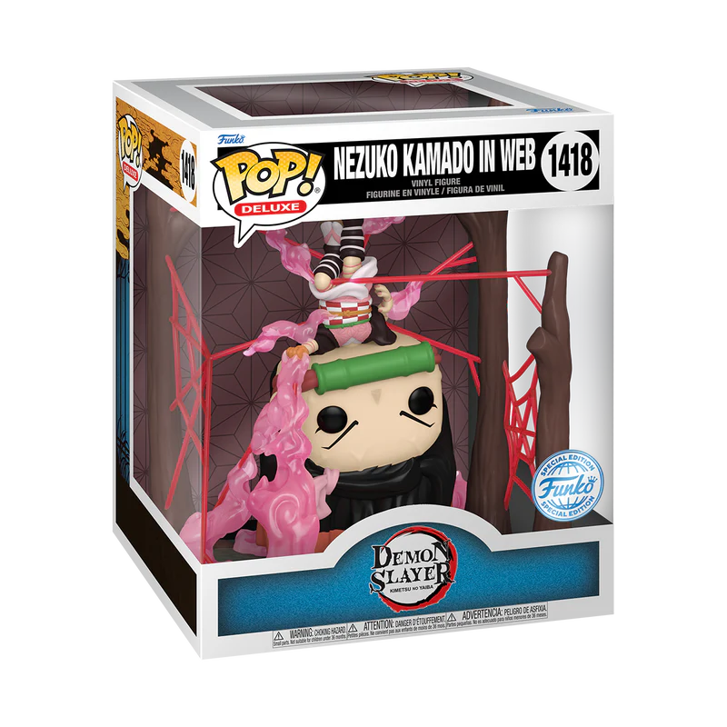 NEZUKO KAMADO IN WEB (GLOW) - DEMON SLAYER