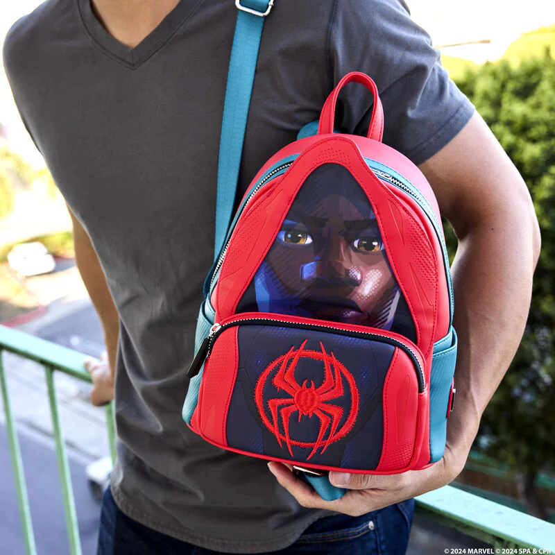 SPIDER-VERSE MILES MORALES HOODY COSPLAY MINI BACKPACK - MARVEL