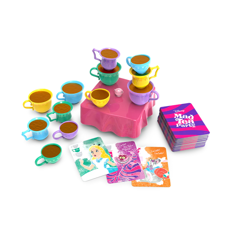 MAD TEA PARTY GAME (MULTIPLE LANGUAGES) - ALICE IN WONDERLAND
