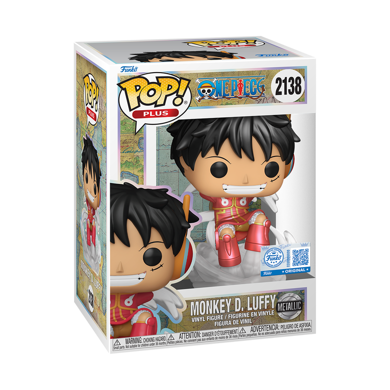 Pop! Plus Monkey D. Luffy (Egghead Arc) (Metallic)