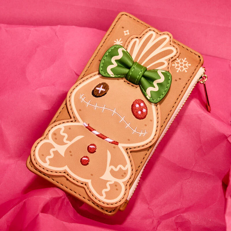 GINGERBREAD SCRUMP LARGE CARDHOLDER - LILO AND STITCH