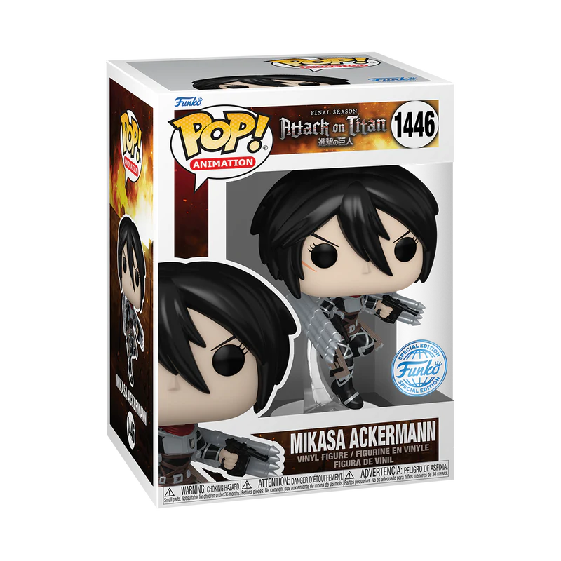 MIKASA ACKERMANN (METALLIC) - ATTACK ON TITAN