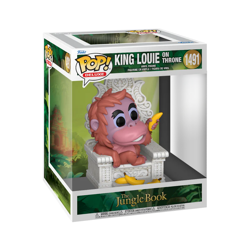 KING LOUIE ON THRONE - THE JUNGLE BOOK