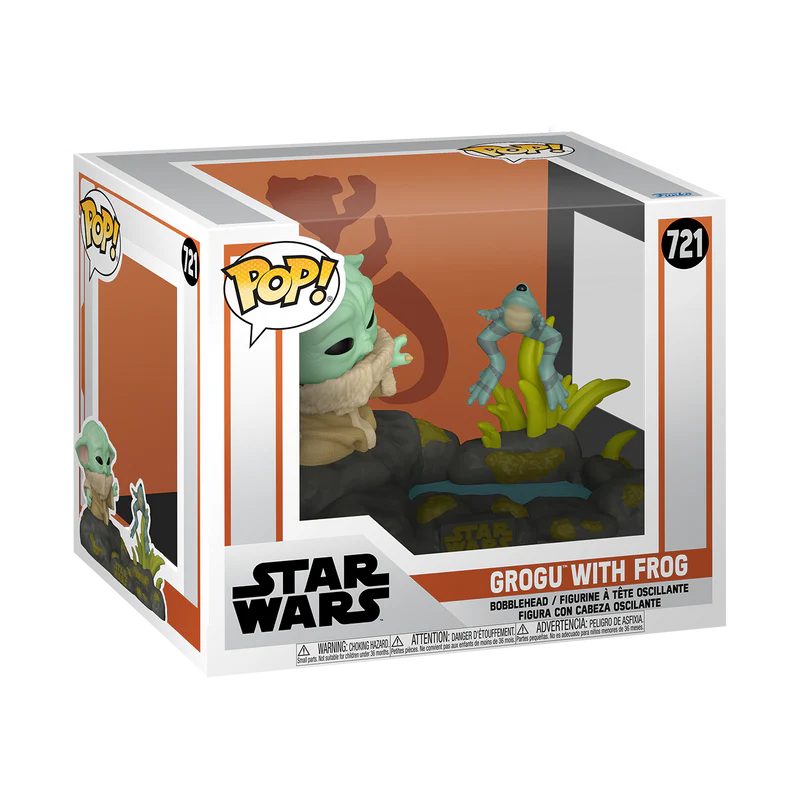 GROGU WITH FROG - STAR WARS: THE MANDALORIAN