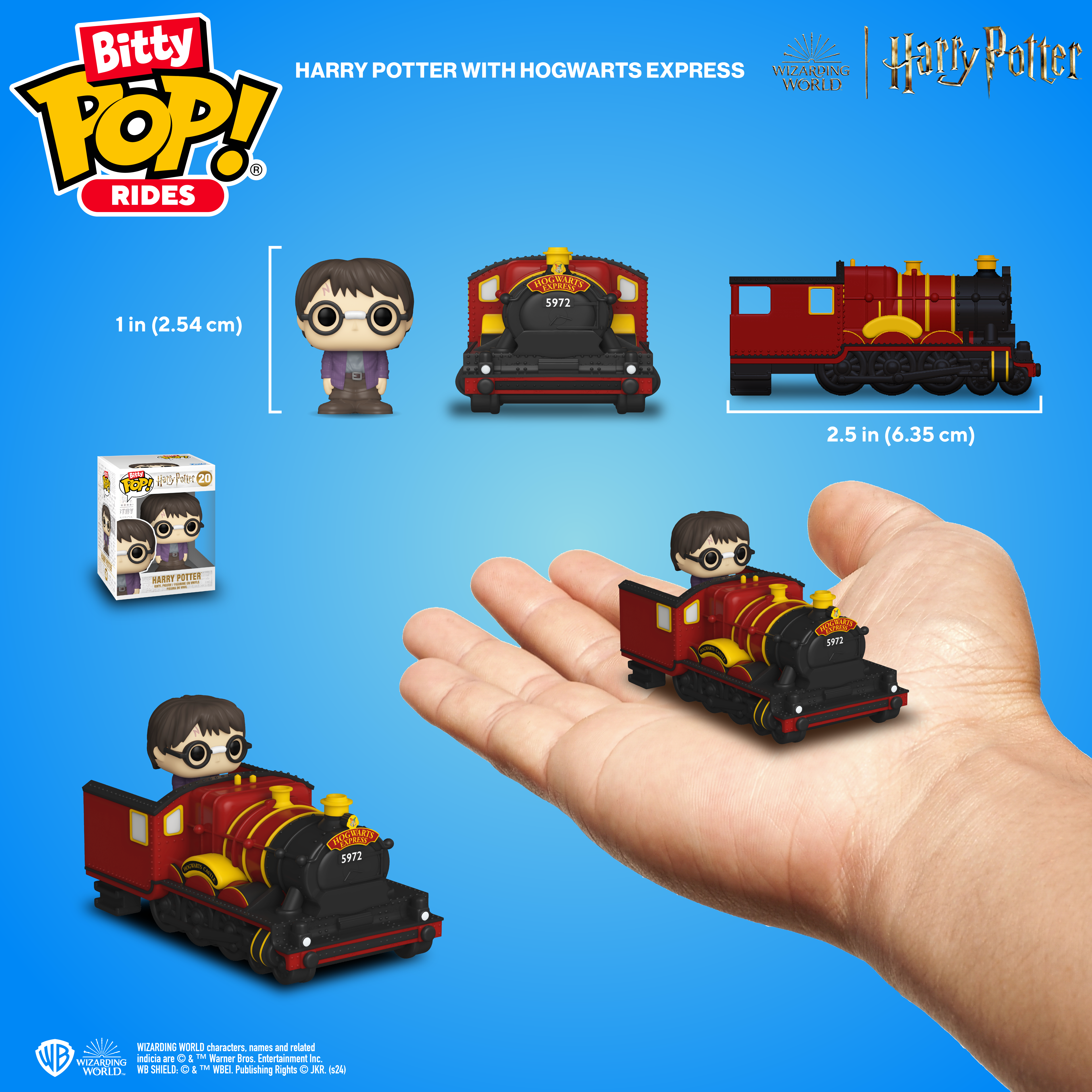 Bitty Pop! Rides Harry Potter and Hogwarts Express