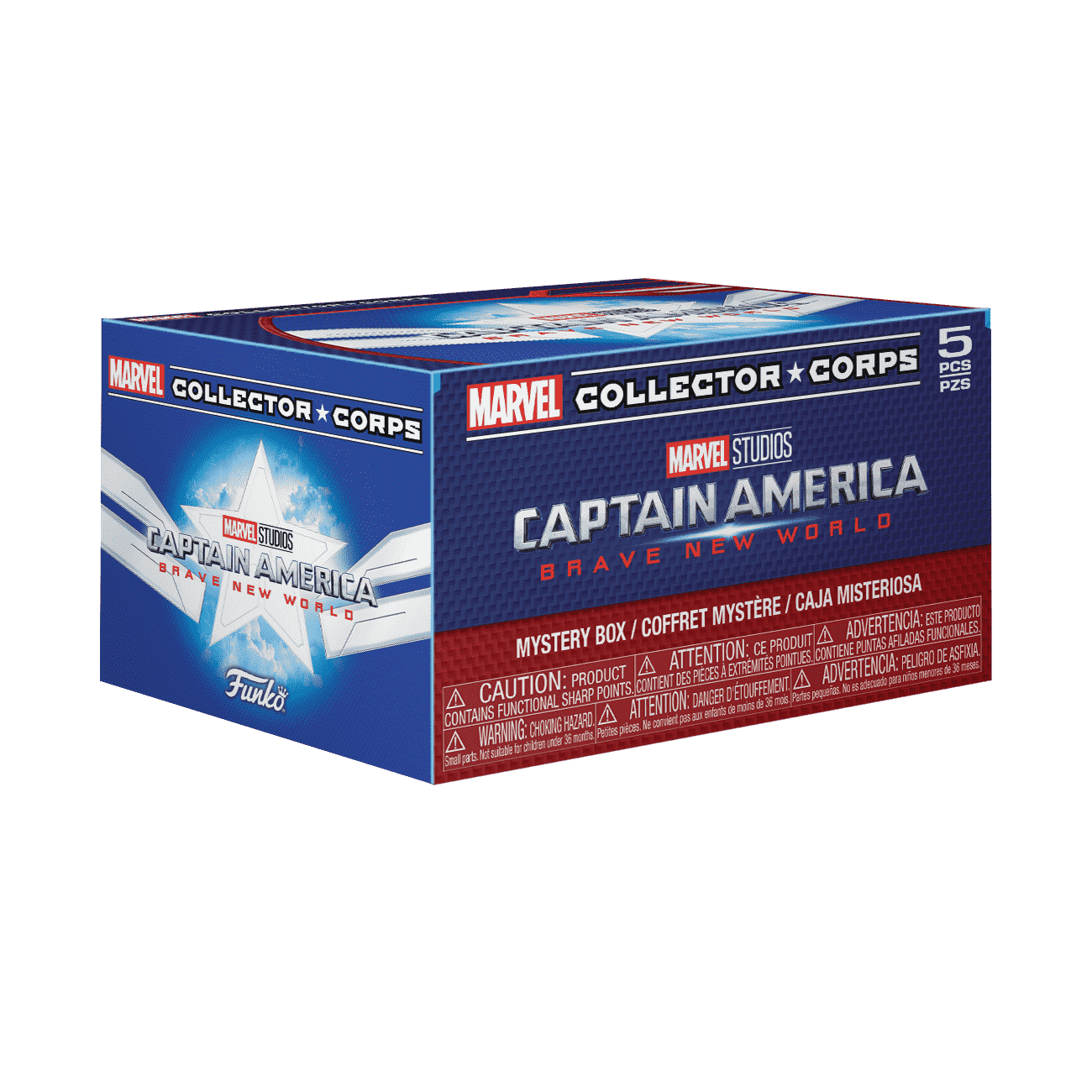Captain America Brave New World Collector Corp Box