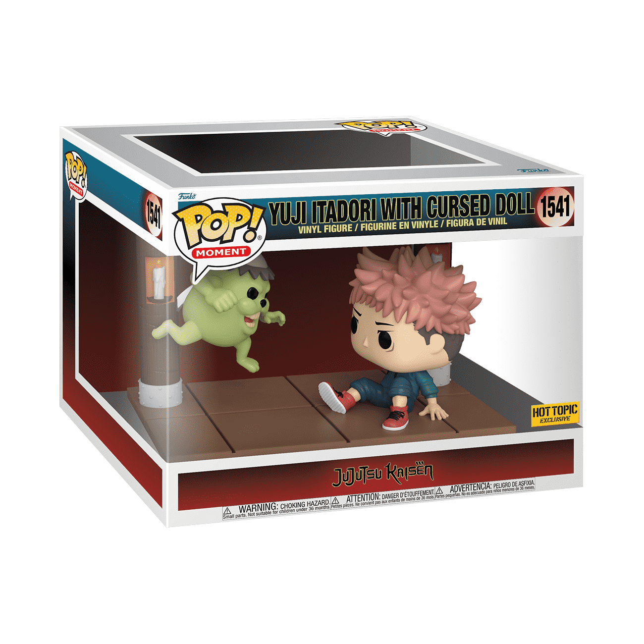 Pop! Moment Yuji Itadori with Curse Doll