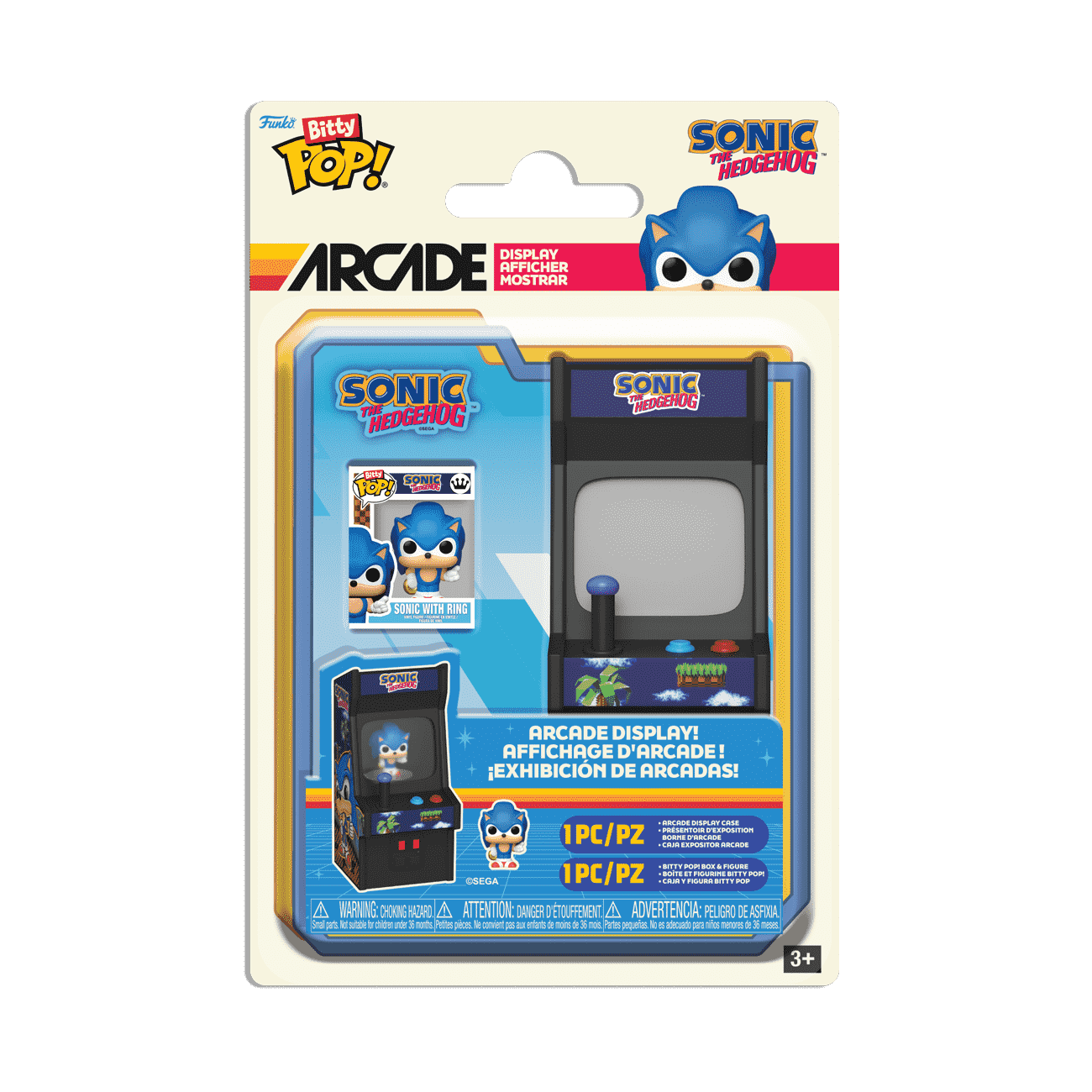 Bitty Pop! Arcade Sonic the Hedgehog