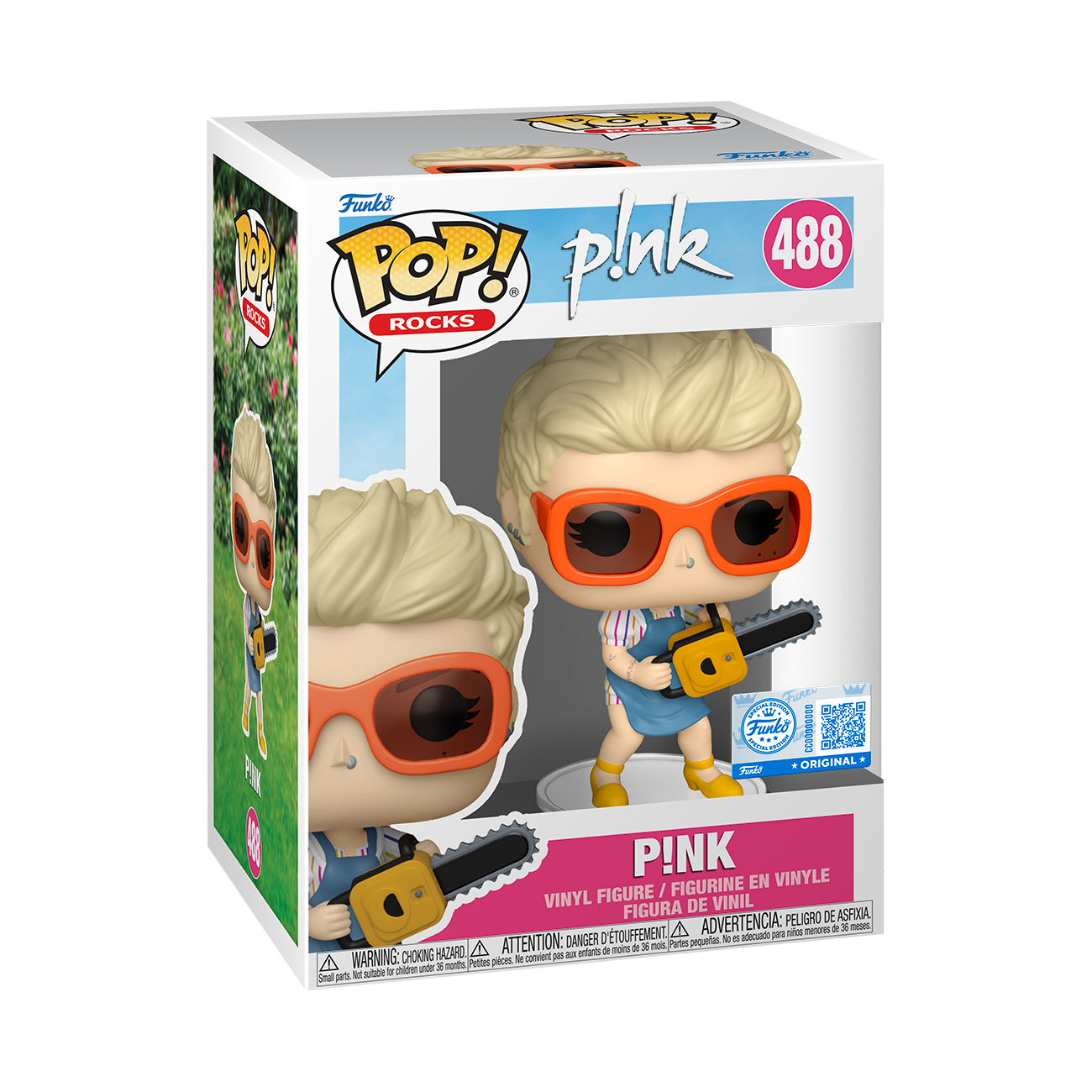 Pop! Pink with Chainsaw (So What)