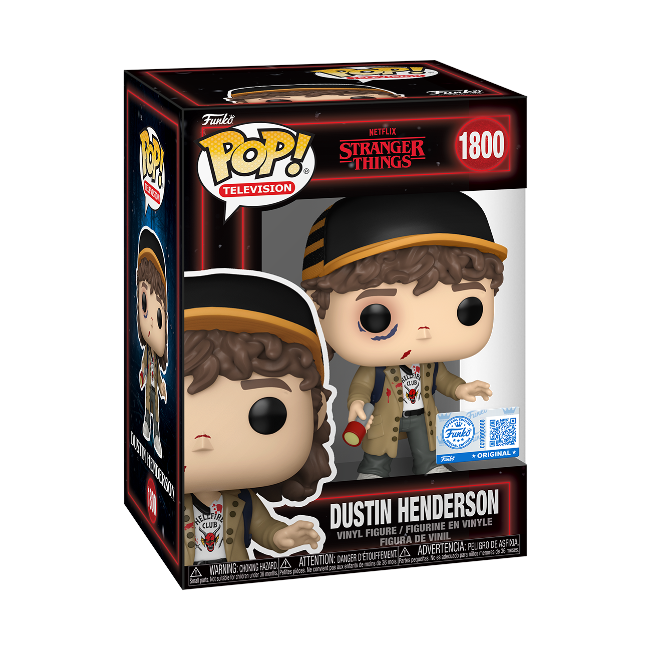 Pop! Dustin Henderson (Battle Damaged)