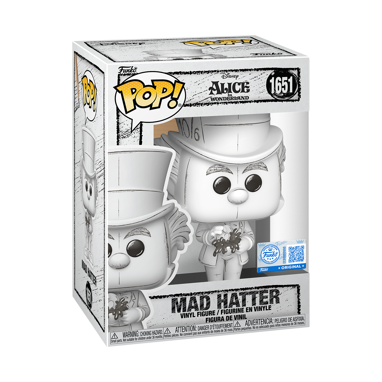 Pop! Mad Hatter (Sketched Deco)