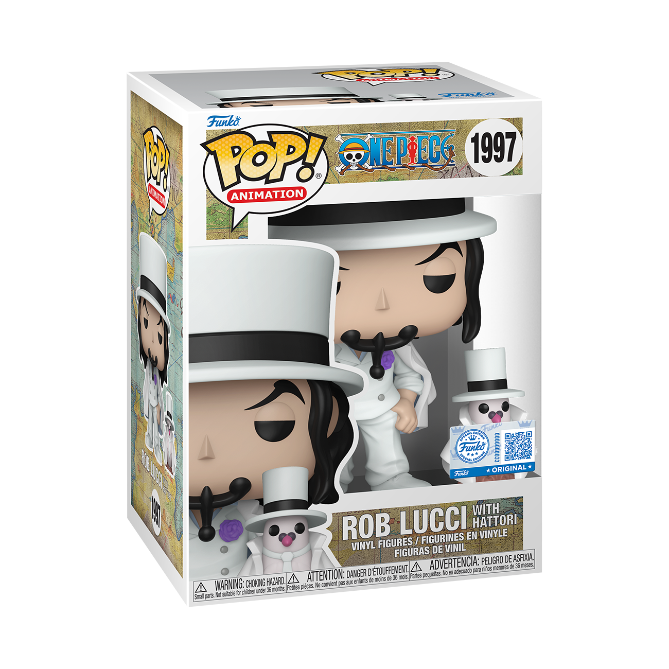 Pop! Rob Lucci with Hattori