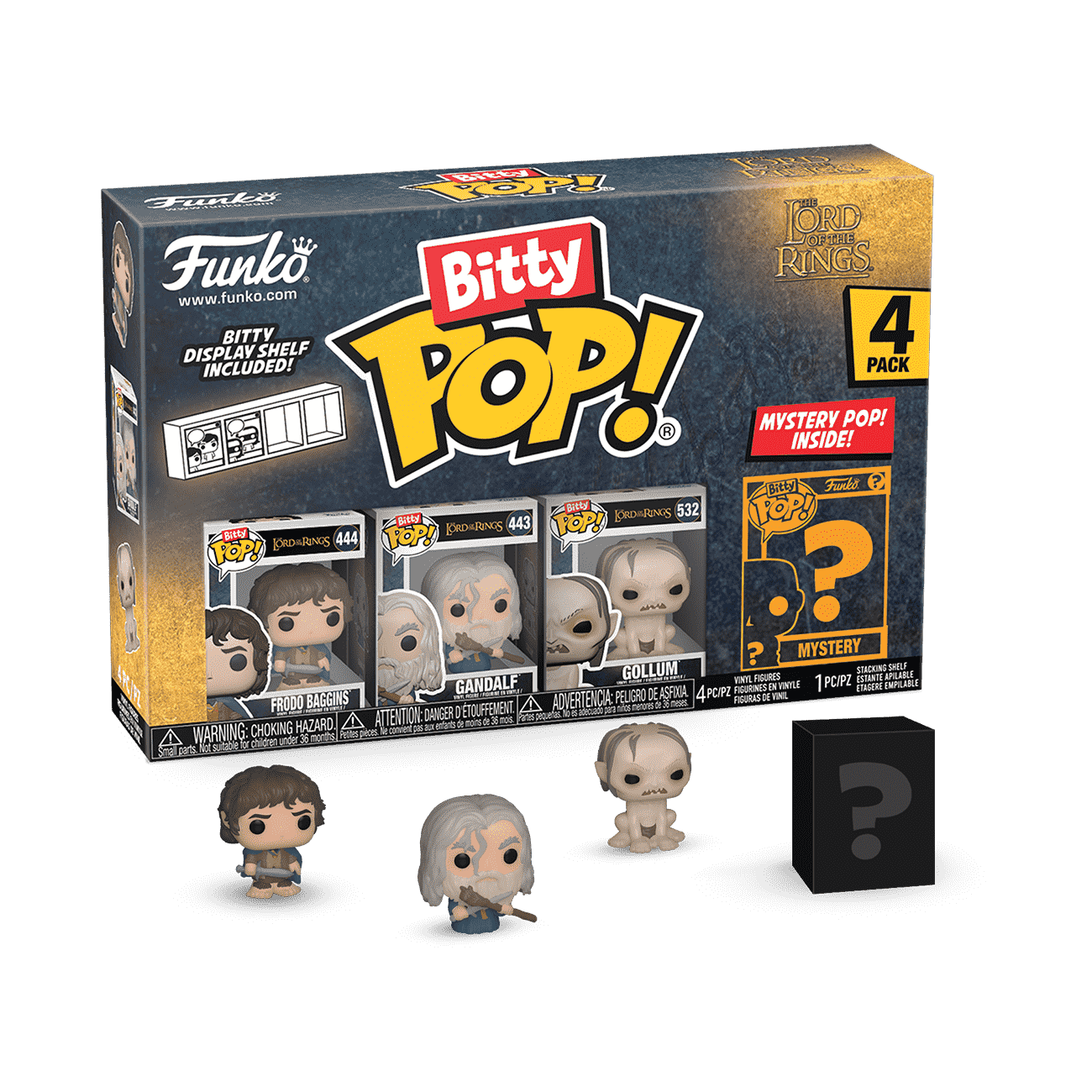 Bitty Pop! The Lord of the Rings 4-Pack Series 1